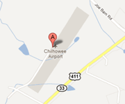 Google map of Chilhowee Gliderport